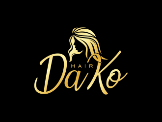 DaKo Hair logo design by kurnia