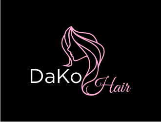 DaKo Hair logo design by Kraken