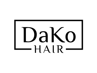 DaKo Hair logo design by puthreeone