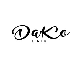 DaKo Hair logo design by Louseven