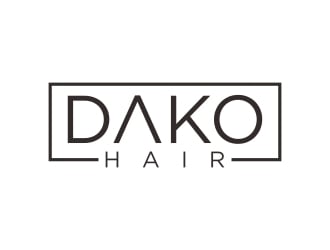 DaKo Hair logo design by agil