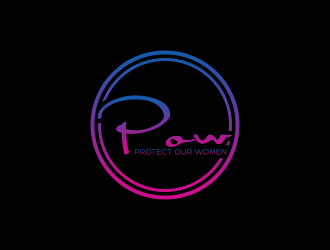 POW logo design by InitialD