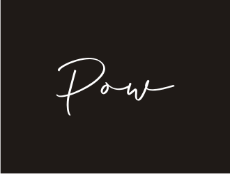 POW logo design by bricton