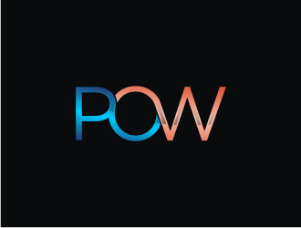 POW logo design by bricton