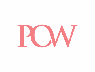 POW logo design by hopee