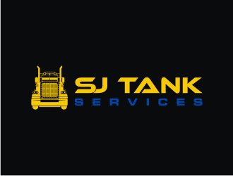 SJ Tank Services  logo design by mbamboex