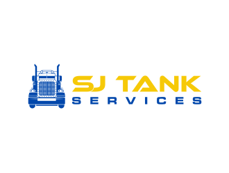 SJ Tank Services  logo design by mbamboex