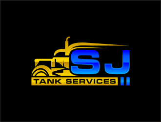 SJ Tank Services  logo design by rizqihalal24