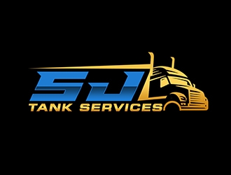 SJ Tank Services  logo design by PrimalGraphics