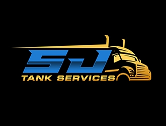 SJ Tank Services  logo design by PrimalGraphics