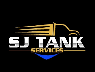 SJ Tank Services  logo design by AamirKhan