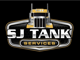 SJ Tank Services  logo design by AamirKhan