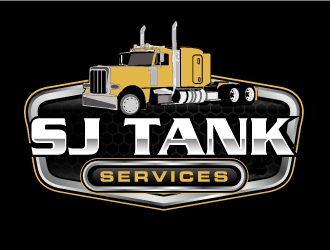 SJ Tank Services  logo design by AamirKhan