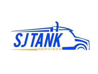 SJ Tank Services  logo design by AamirKhan