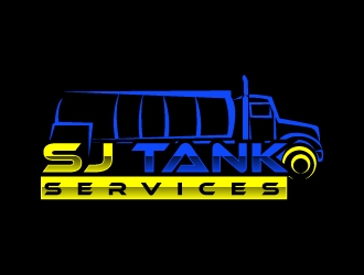 SJ Tank Services  logo design by uttam