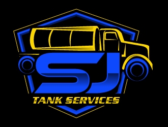 SJ Tank Services  logo design by uttam