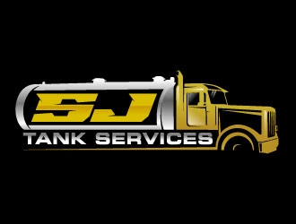 SJ Tank Services  logo design by Suvendu