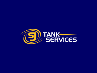 SJ Tank Services  logo design by shoplogo