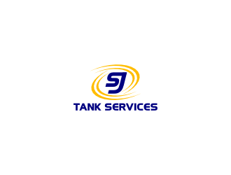 SJ Tank Services  logo design by shoplogo