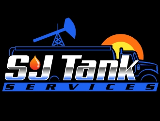 SJ Tank Services  logo design by Suvendu