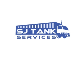 SJ Tank Services  logo design by Kebrra