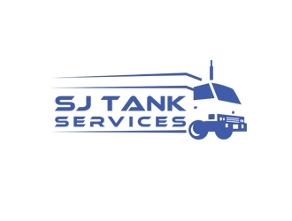 SJ Tank Services  logo design by Kebrra