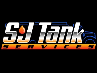 SJ Tank Services  logo design by Suvendu