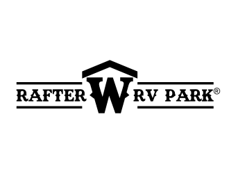 Rafter W RV Park logo design by icha_icha