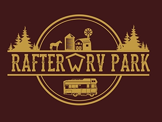 Rafter W RV Park logo design by PrimalGraphics