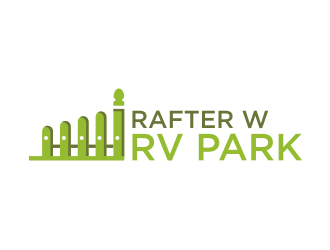 Rafter W RV Park logo design by Garmos