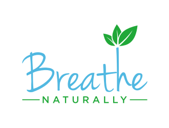 Breathe Naturally logo design by puthreeone