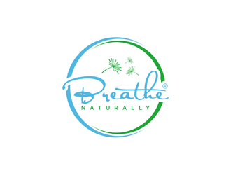 Breathe Naturally logo design by alby