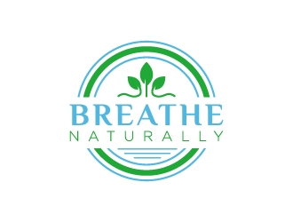 Breathe Naturally logo design by wongndeso