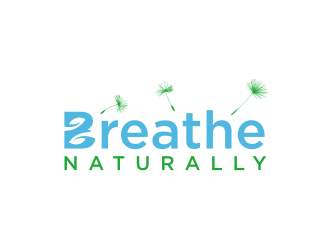 Breathe Naturally logo design by Barkah