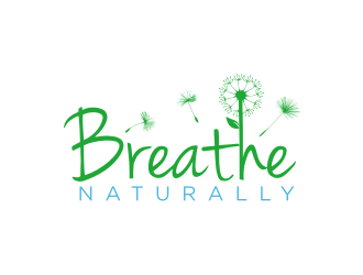 Breathe Naturally logo design by Barkah