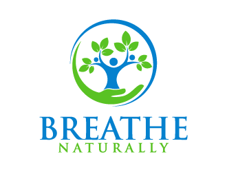 Breathe Naturally logo design by BrightARTS