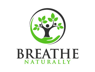 Breathe Naturally logo design by BrightARTS