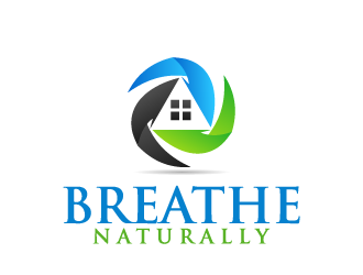 Breathe Naturally logo design by BrightARTS