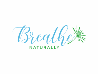 Breathe Naturally logo design by Lafayate