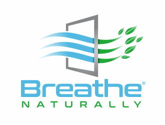 Breathe Naturally logo design by agus