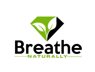 Breathe Naturally logo design by AamirKhan