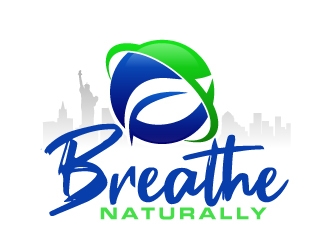 Breathe Naturally logo design by AamirKhan