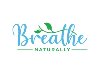 Breathe Naturally logo design by MonkDesign