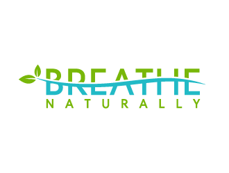 Breathe Naturally logo design by Andri