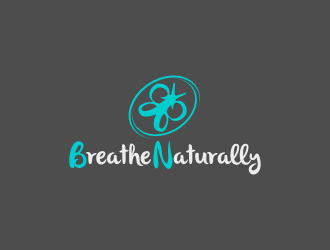 Breathe Naturally logo design by shoplogo