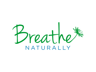 Breathe Naturally logo design by p0peye