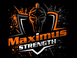 Maximus Strength logo design by MAXR