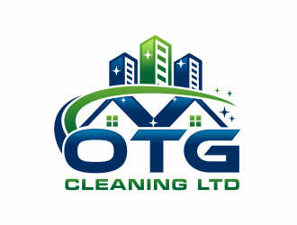 OTG Cleaning LTD logo design by hidro