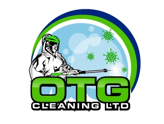 OTG Cleaning LTD logo design by AamirKhan