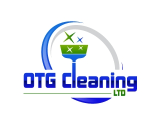 OTG Cleaning LTD logo design by uttam